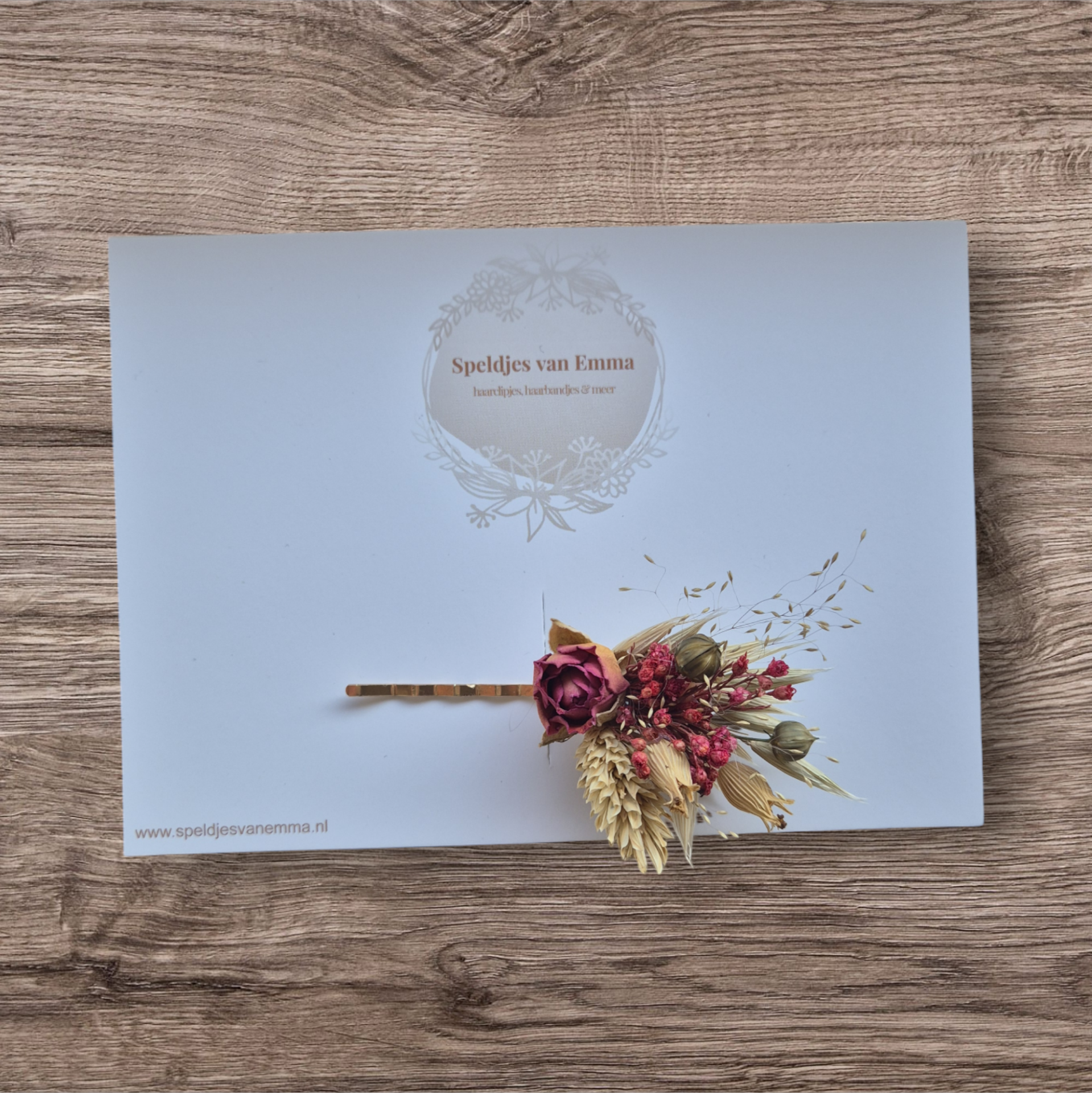 Droogbloem Schuifspeld Rosé