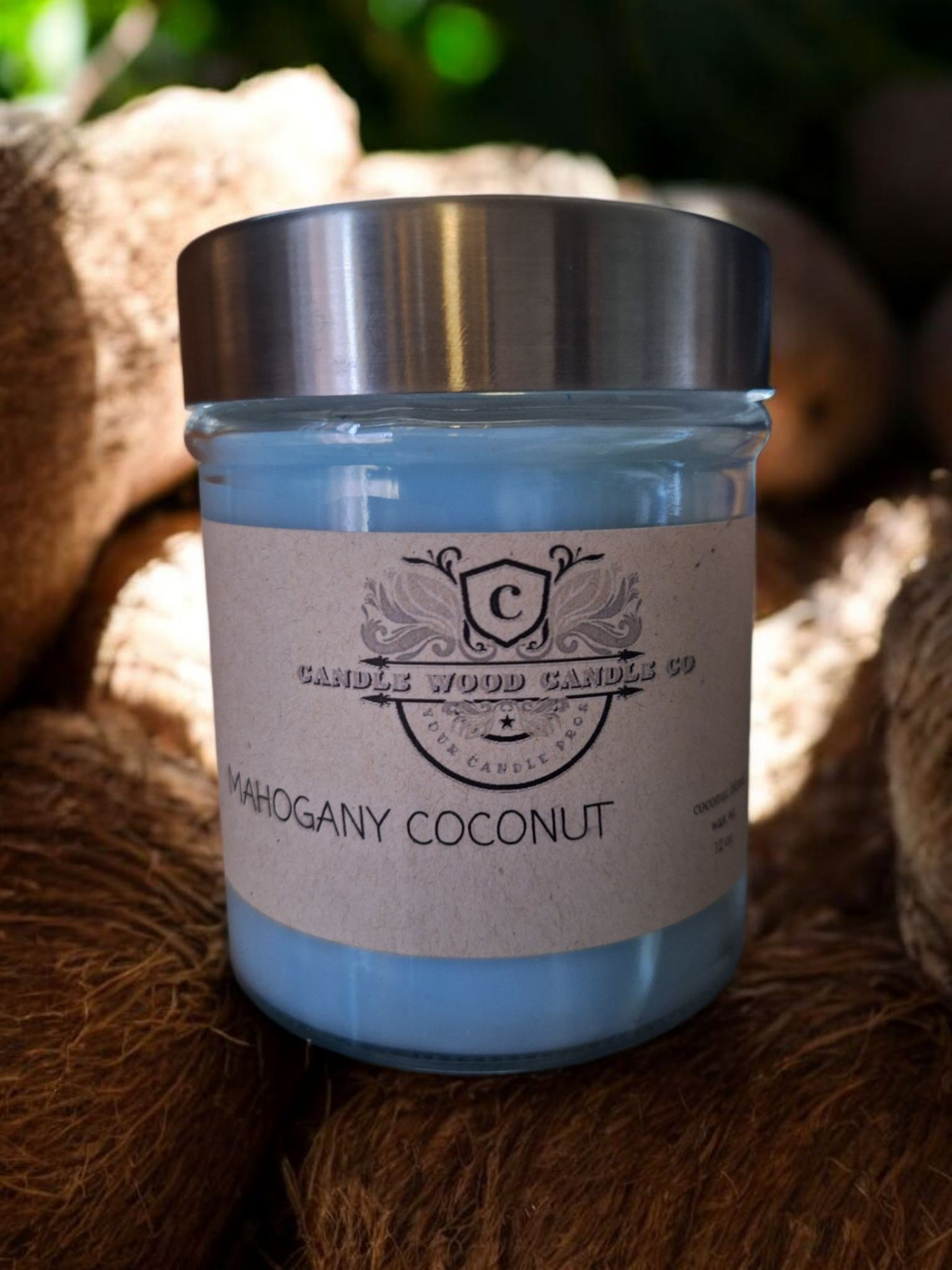 Mahogany and coconut