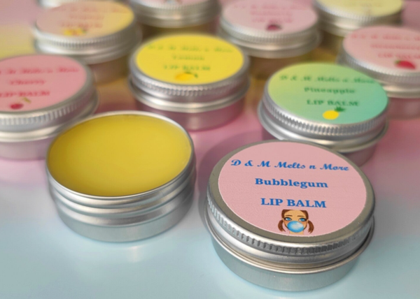 Flavoured Lip Balm (Made with Beeswax)