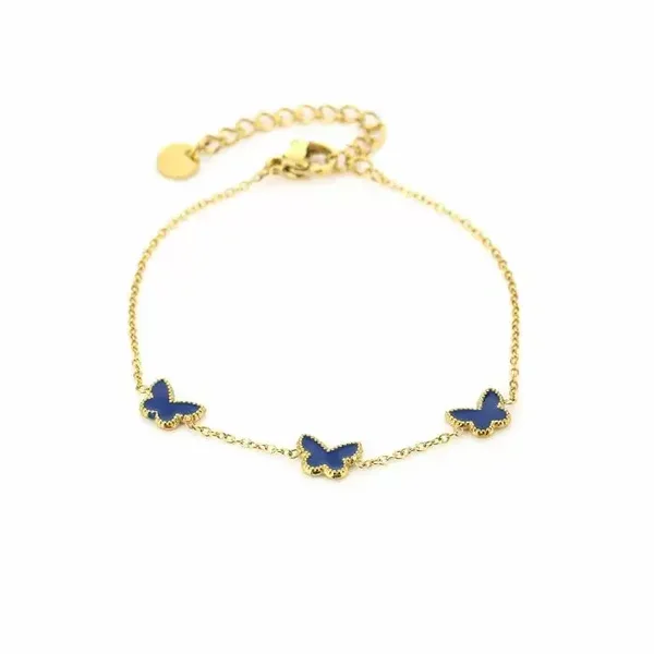 Armband met vlinders