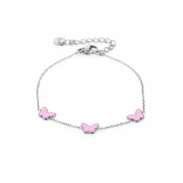 Armband met vlinders