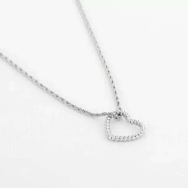Kettting met chic hart
