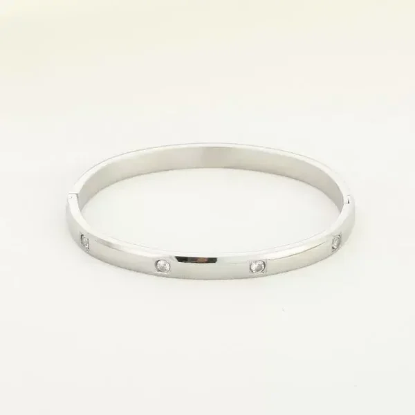 Bangle met strass steentjes