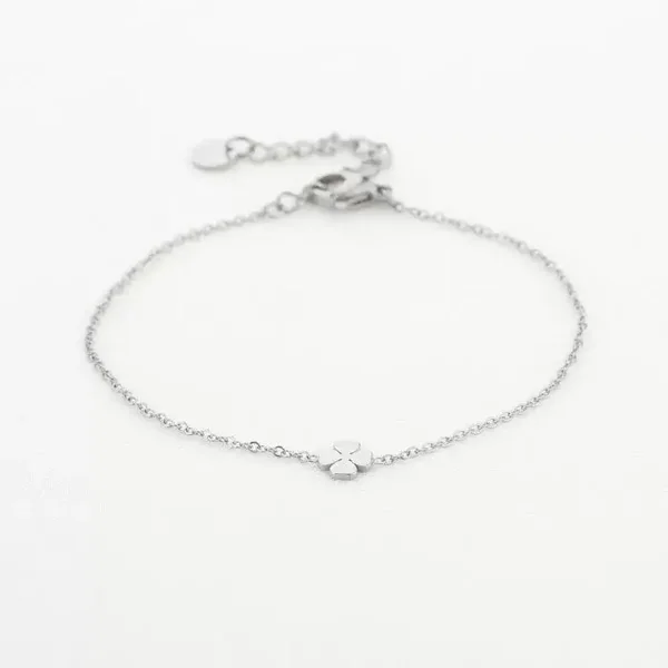 Klavertje armband