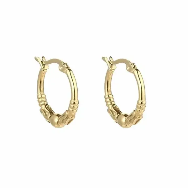 bali hoop oorbellen