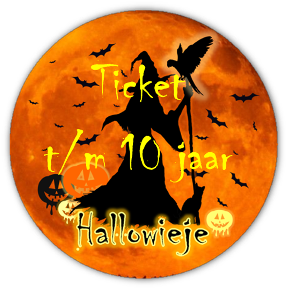 Ticket Spooktocht kinderen t/m 10 jaar