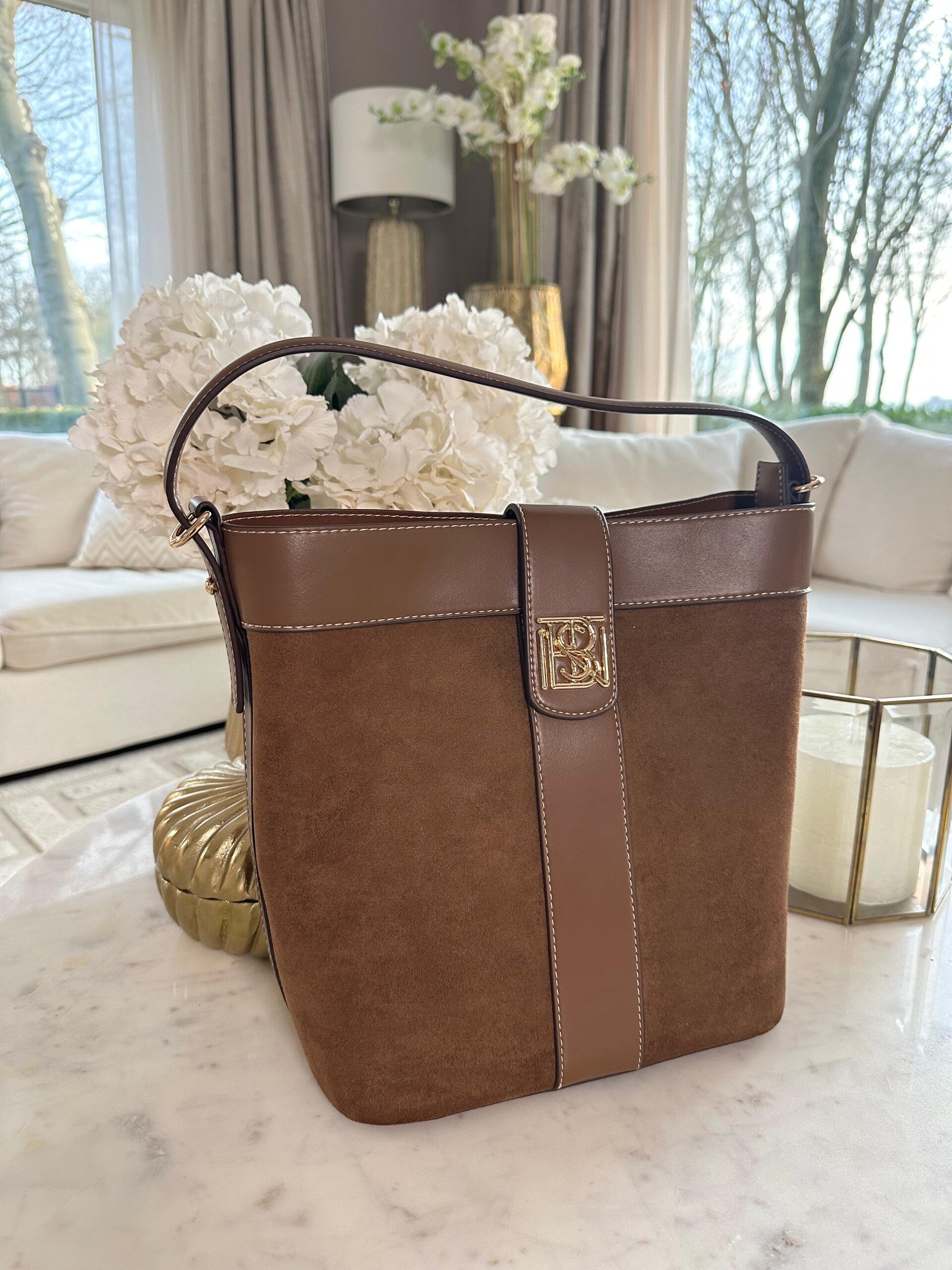 Brown Glam Bag
