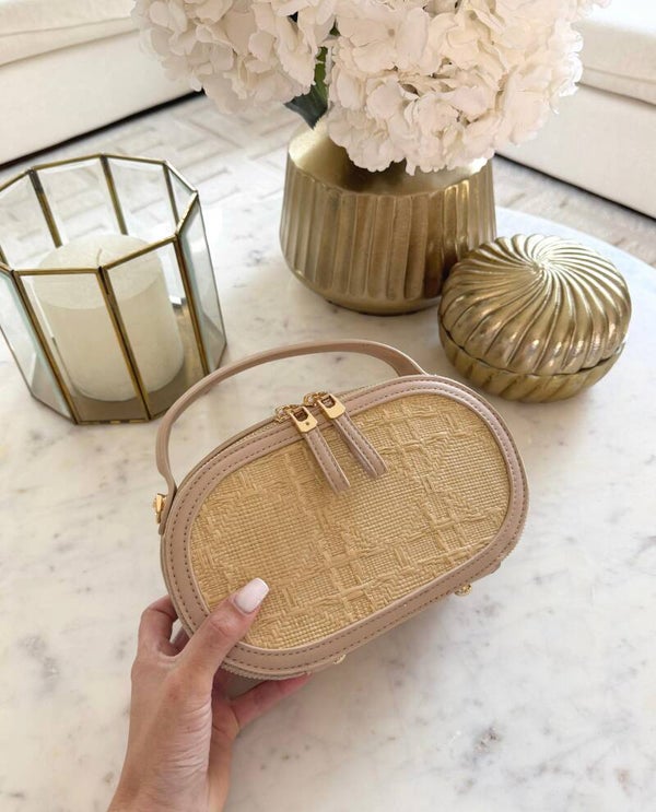 Pink Reed Bag