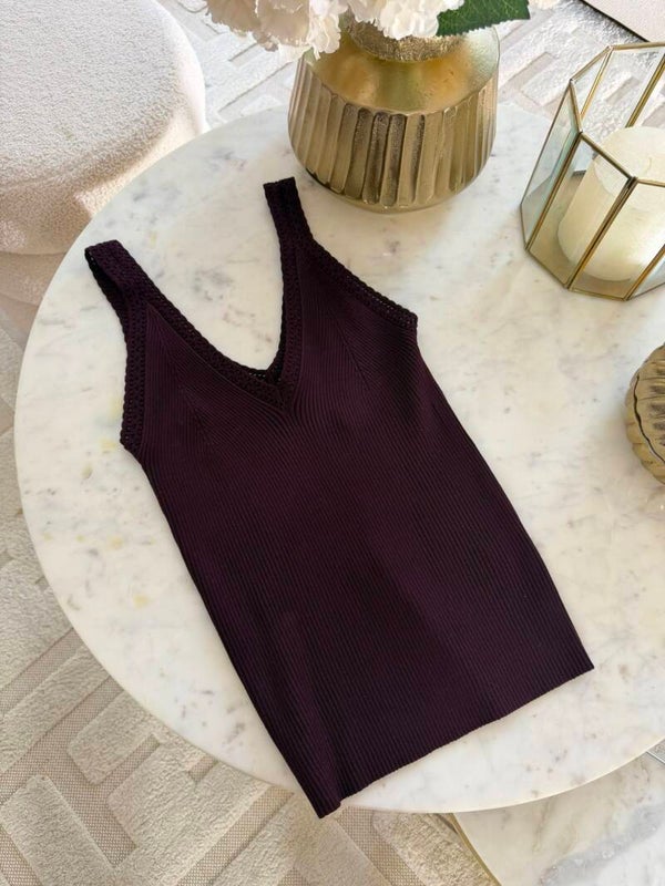 Burgundy Top