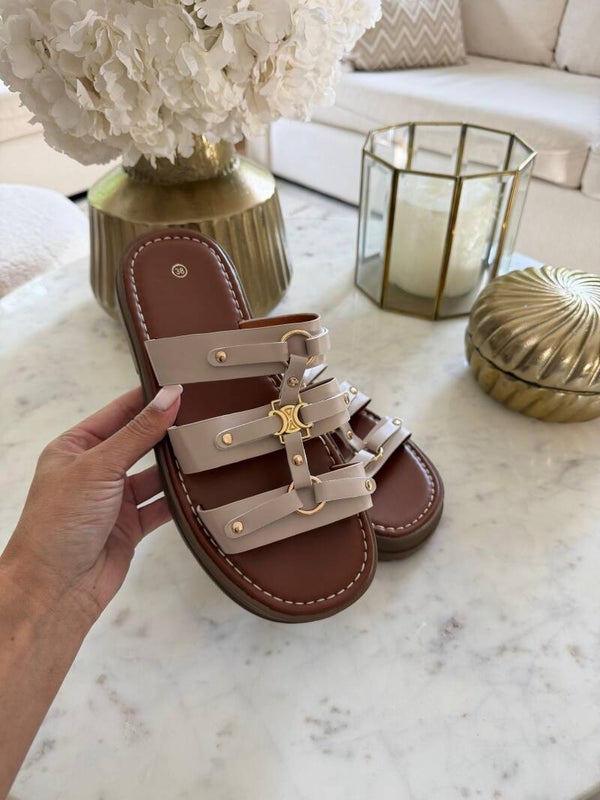 Cell Taupe Slipper