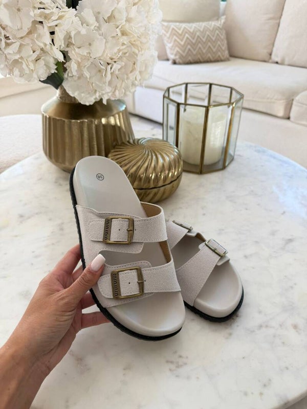 Mim Slipper White