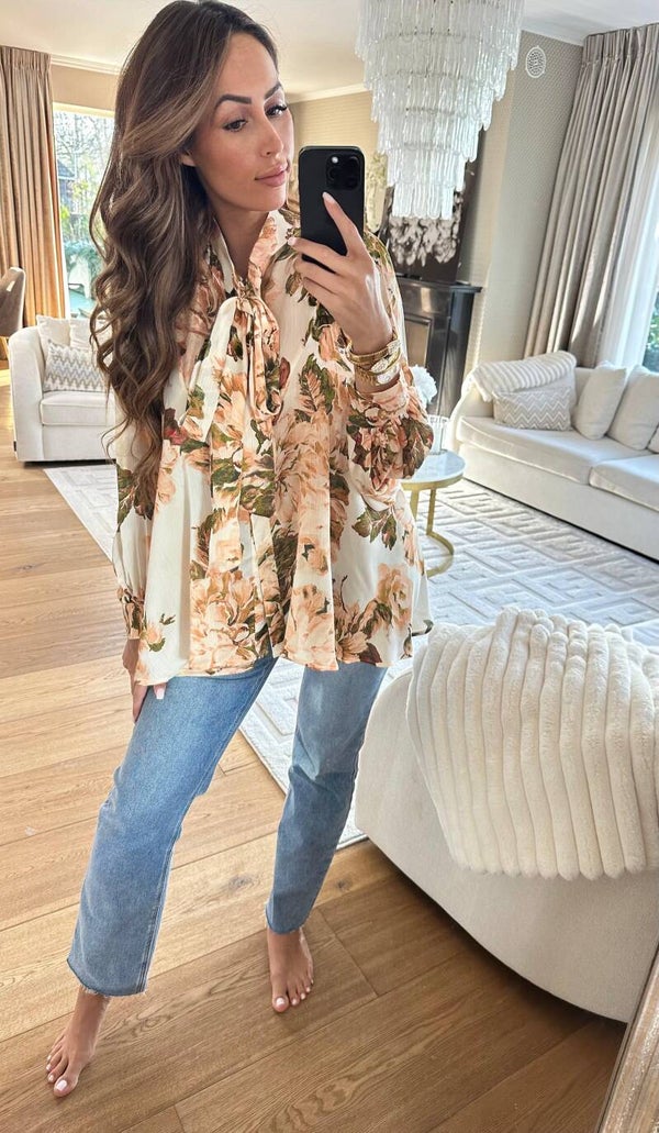 White Bloom Blouse