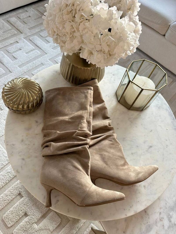 Boots Khaki Suede
