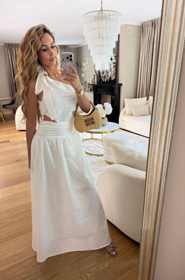 Linn White Dress