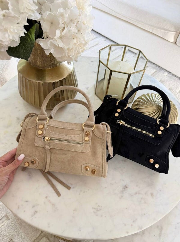 Sued Glamz Bag