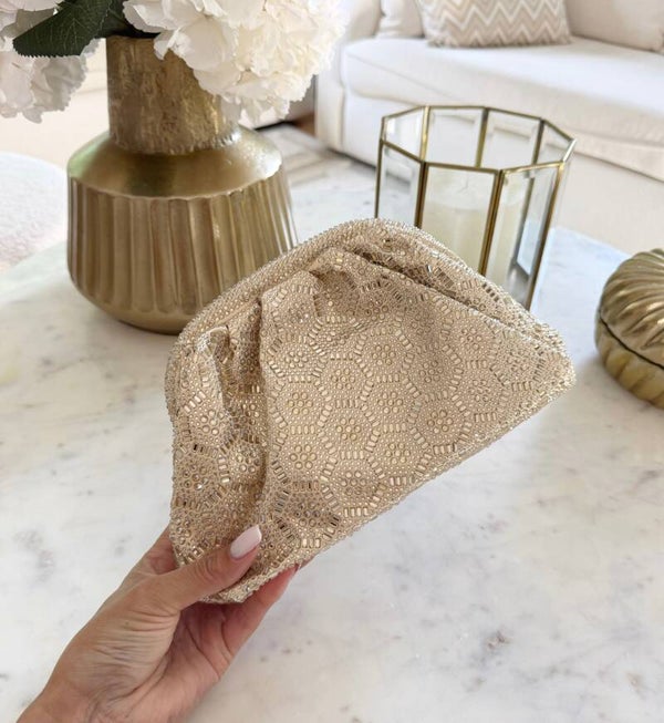 Glitz Champain Clutch