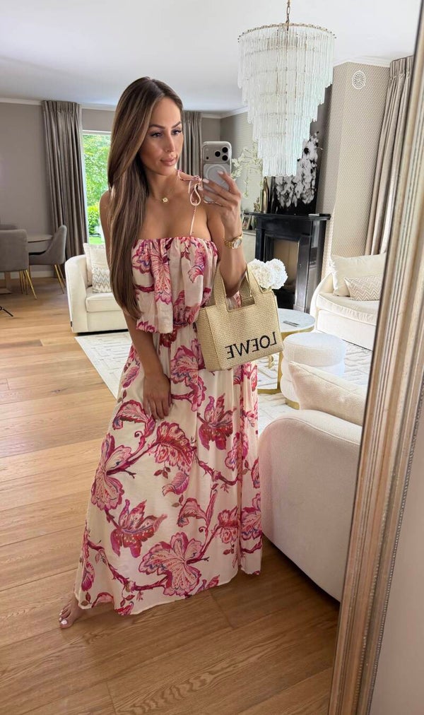 Fuschia Bloom Dress