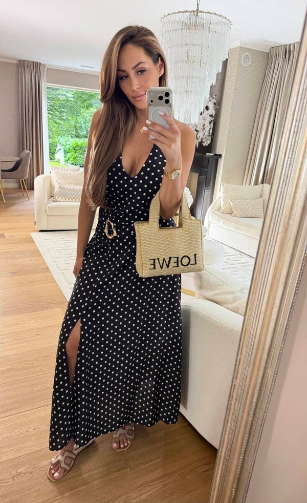 Dott dress Black