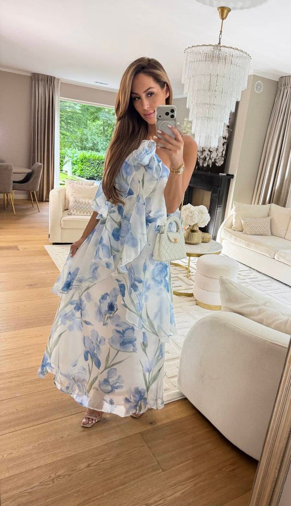 Blue Flowi Dress