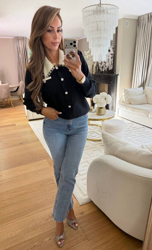 Glamz Top Black