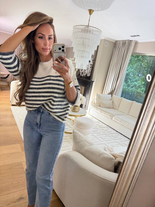 Sparkle Stripe Top