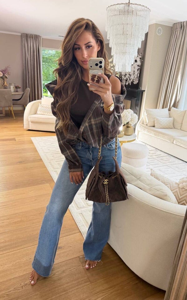 Boyfriend Blouse Brown