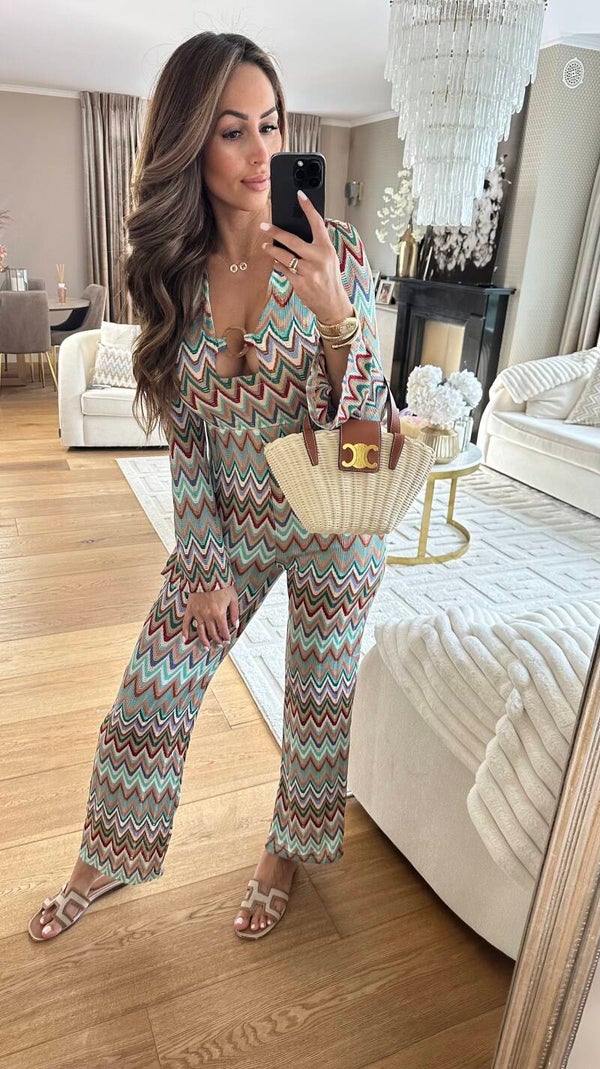 Zigzag Jumpsuite