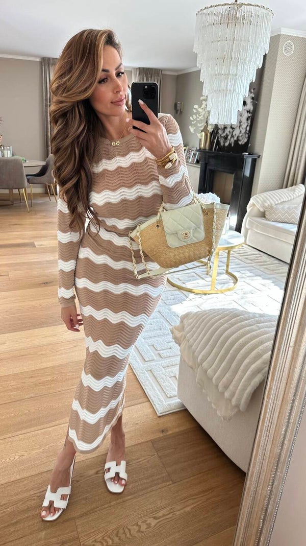 Zigzag Set beige
