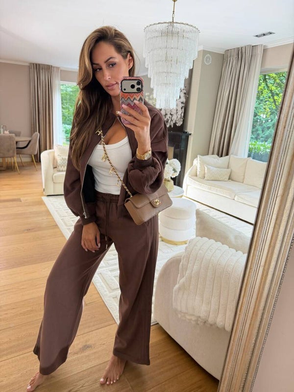 Brown stripe Set