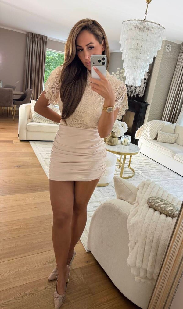 Lace Dress rose