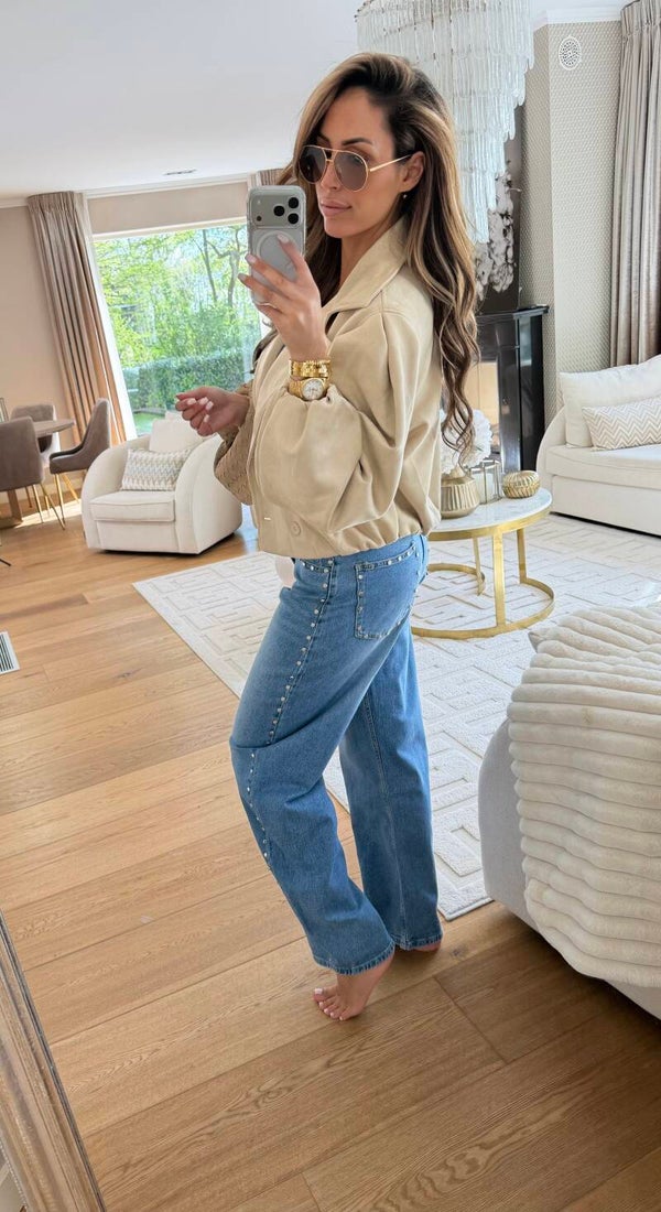 Stone Balloon Jeans