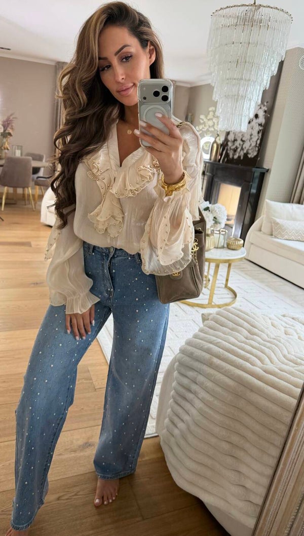 Golden Silk Blouse