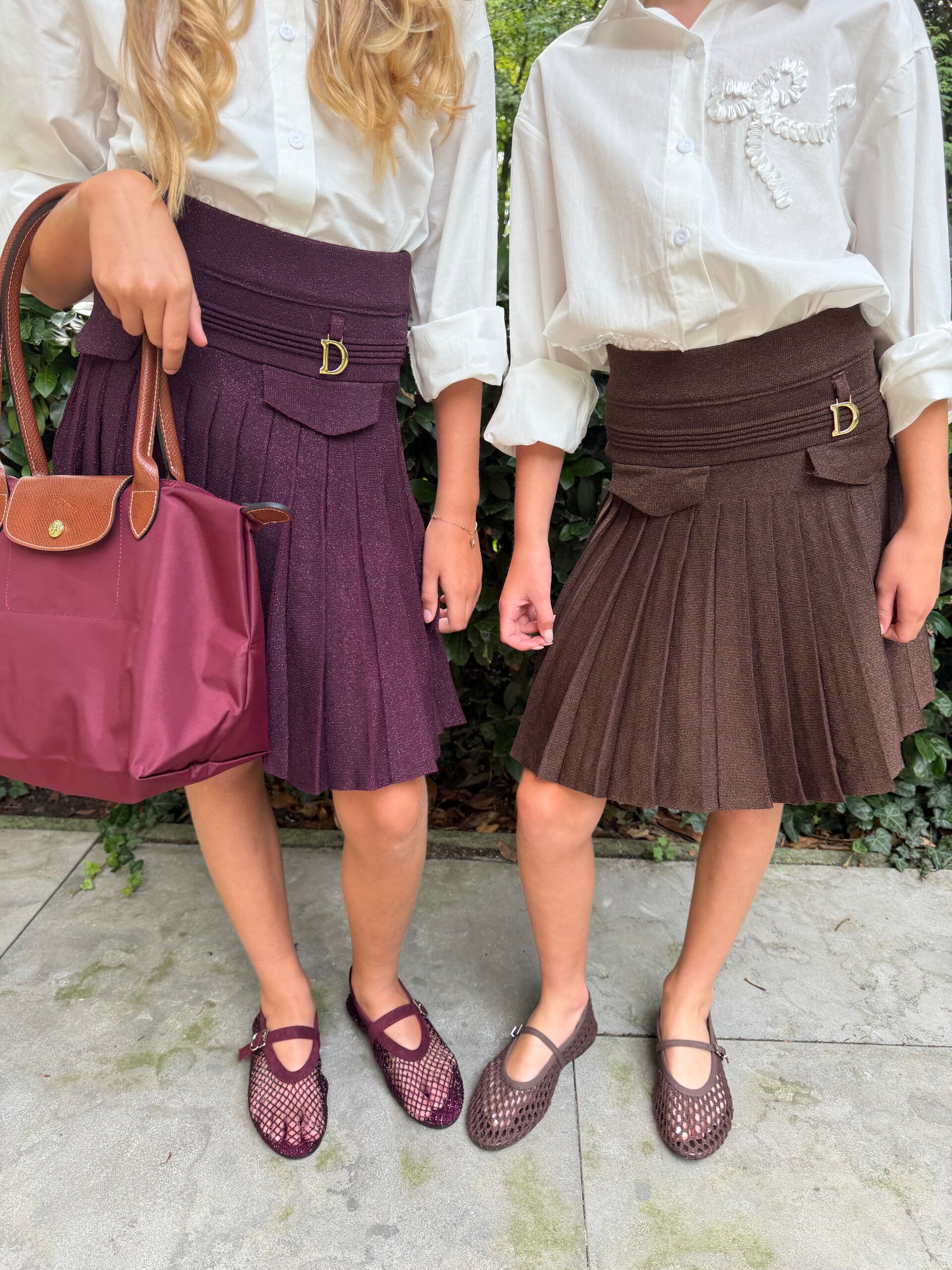 Glitz Skirt Brown