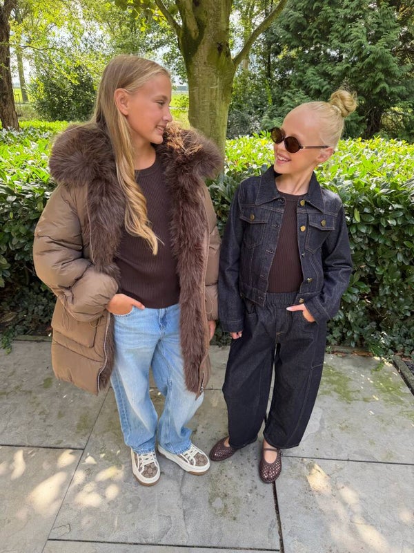 Puffer Coat Brown