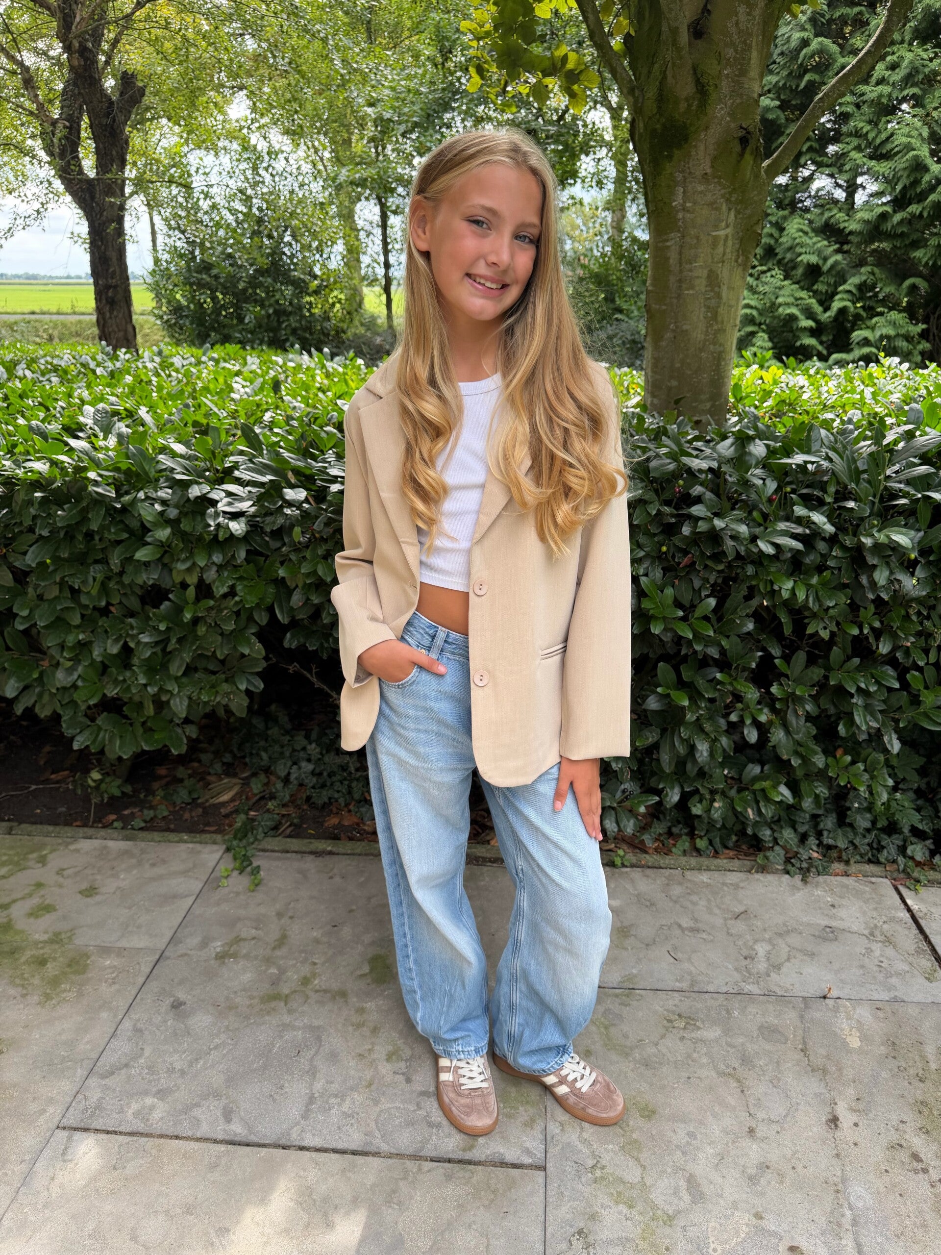 Beige Blazer