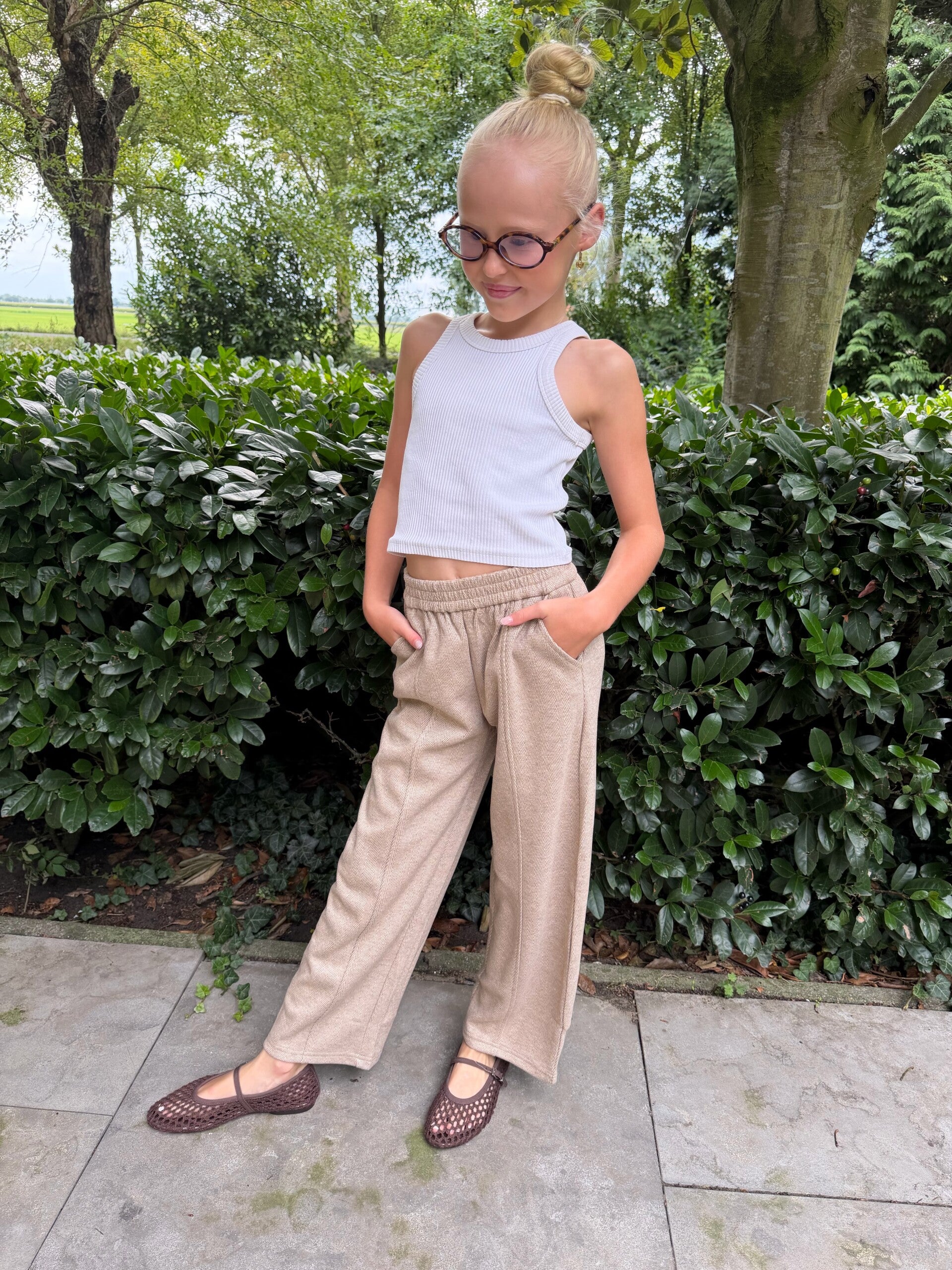 Tweed Pants