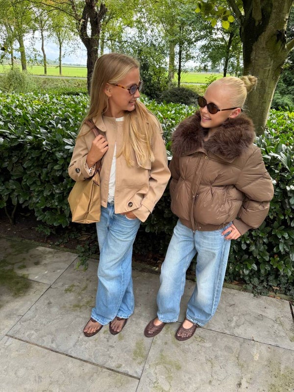 Taupe Puffer Jack
