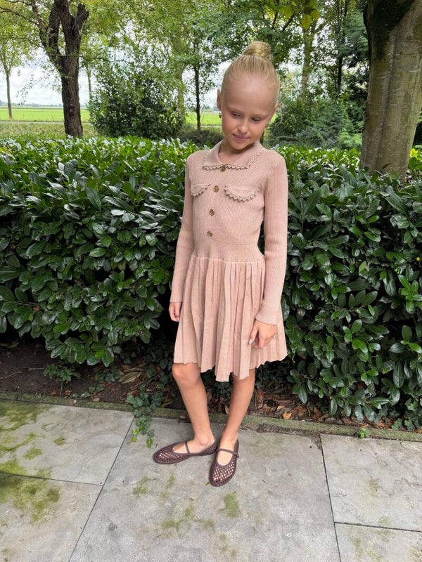 Sweet Beige Dress