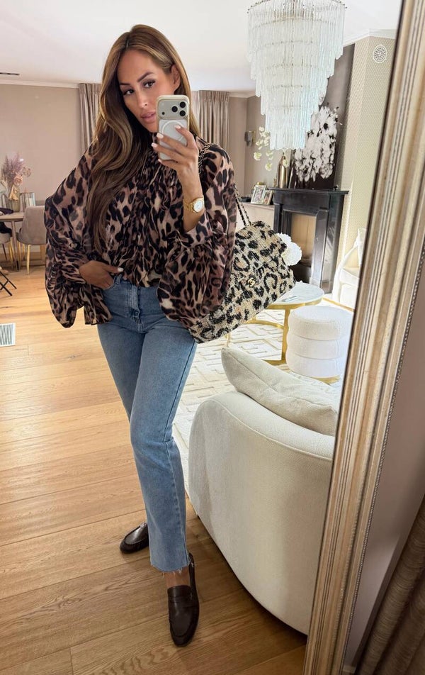 Leopard brown Blouse