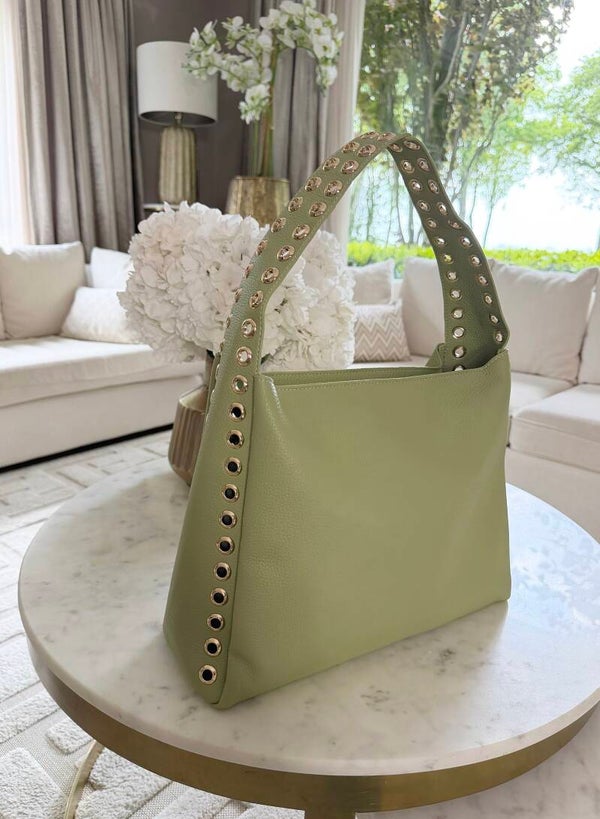 Green stud bag
