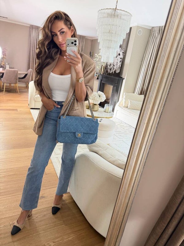 Sued Taupe Blazer