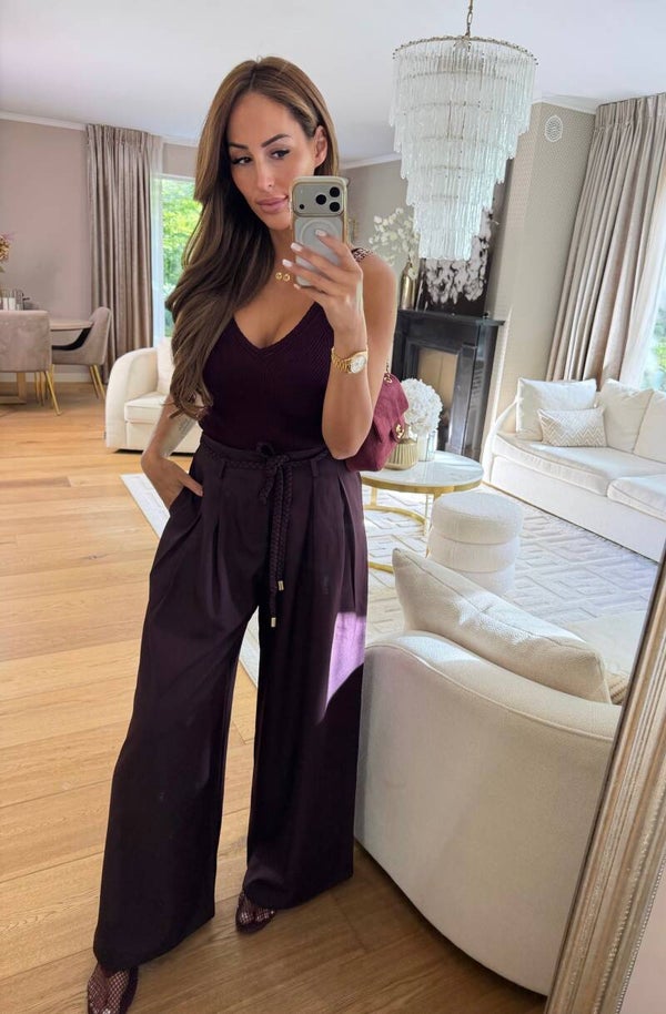 All Pantalon Bordeux