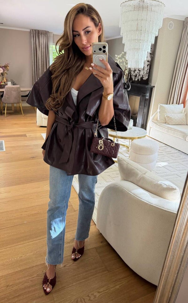 Oversized Bordeaux Jack