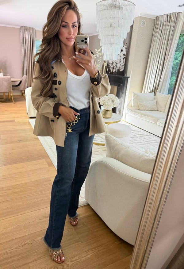 Stone jasje Beige