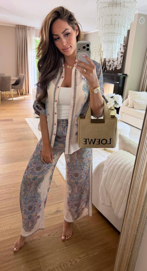 Dubai Flow Set Blue