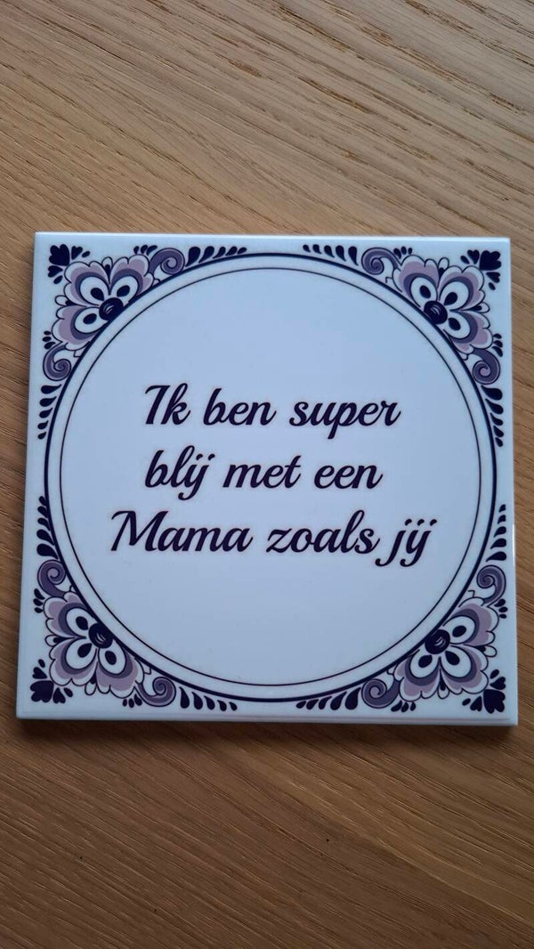 Tegeltje mama