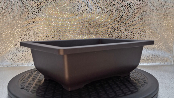 Rectangular Plastic/Resin Bonsai Training Pot with Tray
