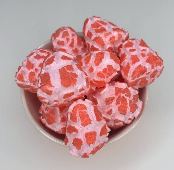 Guimauves à la fraise
