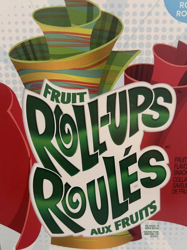 Roulés aux fruits