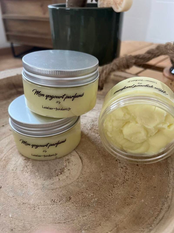Mon yogourt parfumé parfum citronnelle géranium